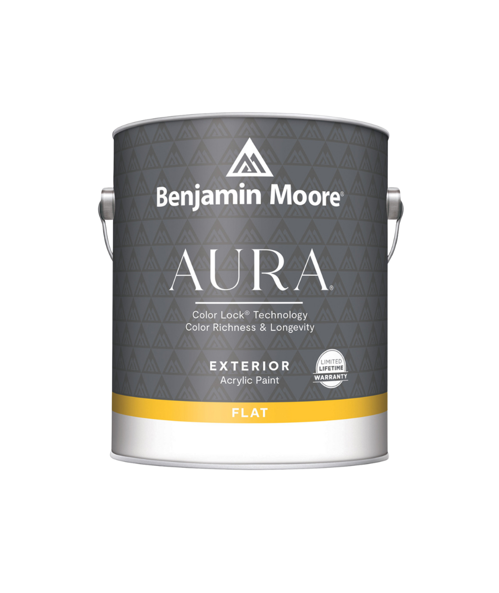 Benjamin Moore Aura Exterior Flat available at Hirshfield's.