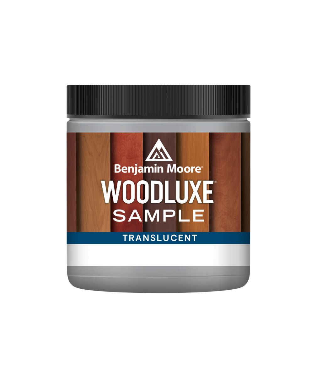 Benjamin Moore Woodluxe® Water-Based Translucent Exterior Stain Half-Pint Sample available at Hirshfield's in Minnesota, North Dakota, South Dakota or Wisconsin.