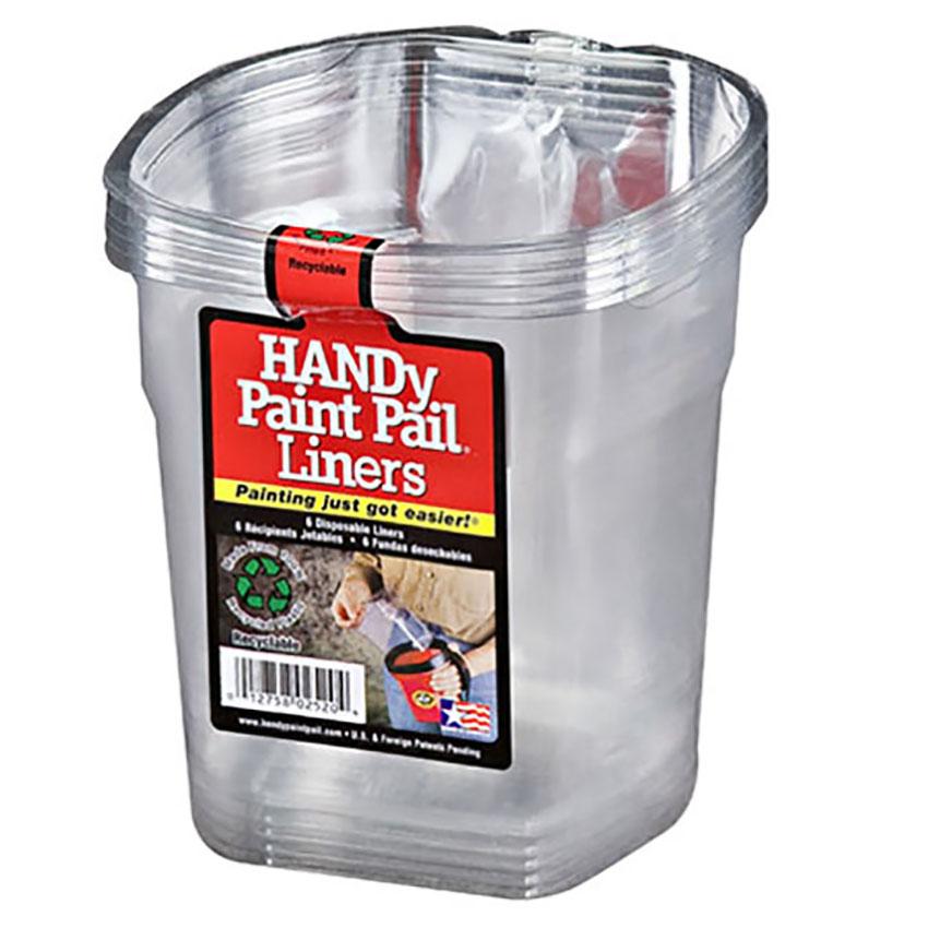 Handy Paint Pail Liners- Pack of 6