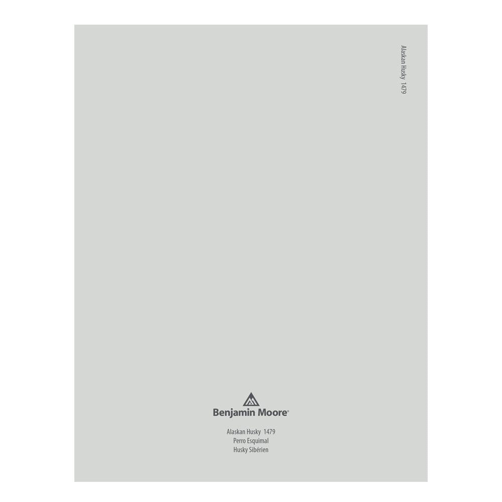 1479 Alaskan Husky Peel & Stick Color Swatch by Benjamin Moore, available at Hirshfield's in Minnesota.