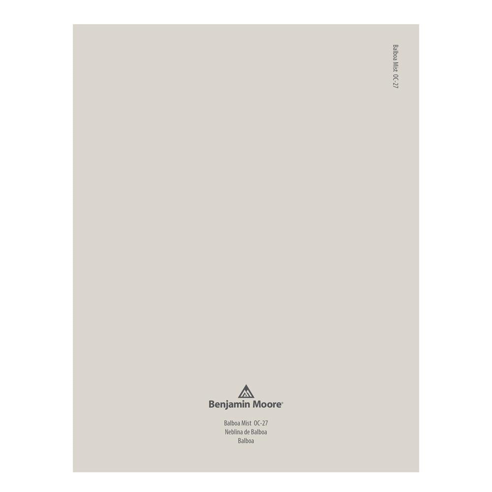 OC-27 Balboa Mist Peel & Stick Color Swatch by Benjamin Moore, available at Hirshfield's in Minnesota.