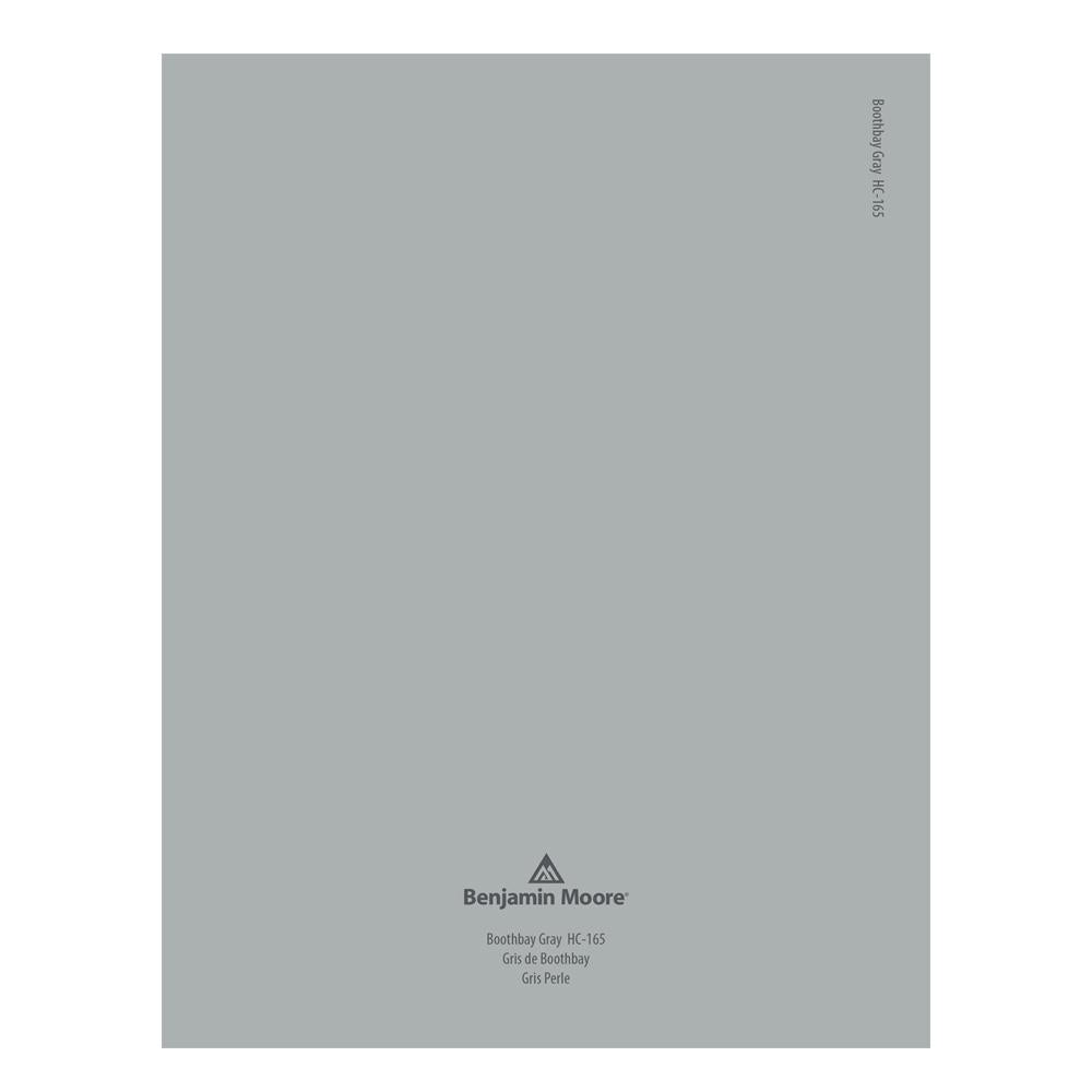 HC-165 Boothbay Gray Peel & Stick Color Swatch by Benjamin Moore, available at Hirshfield's in Minnesota.