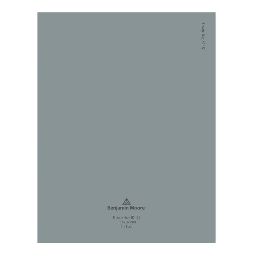 HC-162 Brewster Gray Peel & Stick Color Swatch by Benjamin Moore, available at Hirshfield's in Minnesota.