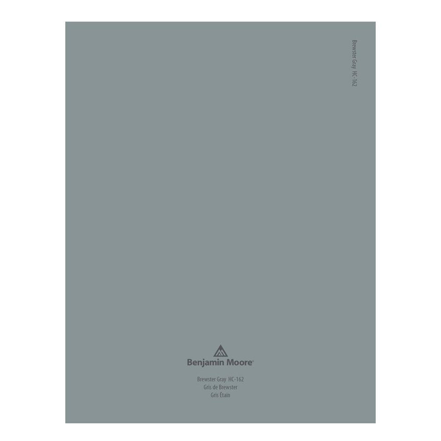 HC-162 Brewster Gray Peel & Stick Color Swatch by Benjamin Moore, available at Hirshfield's in Minnesota.