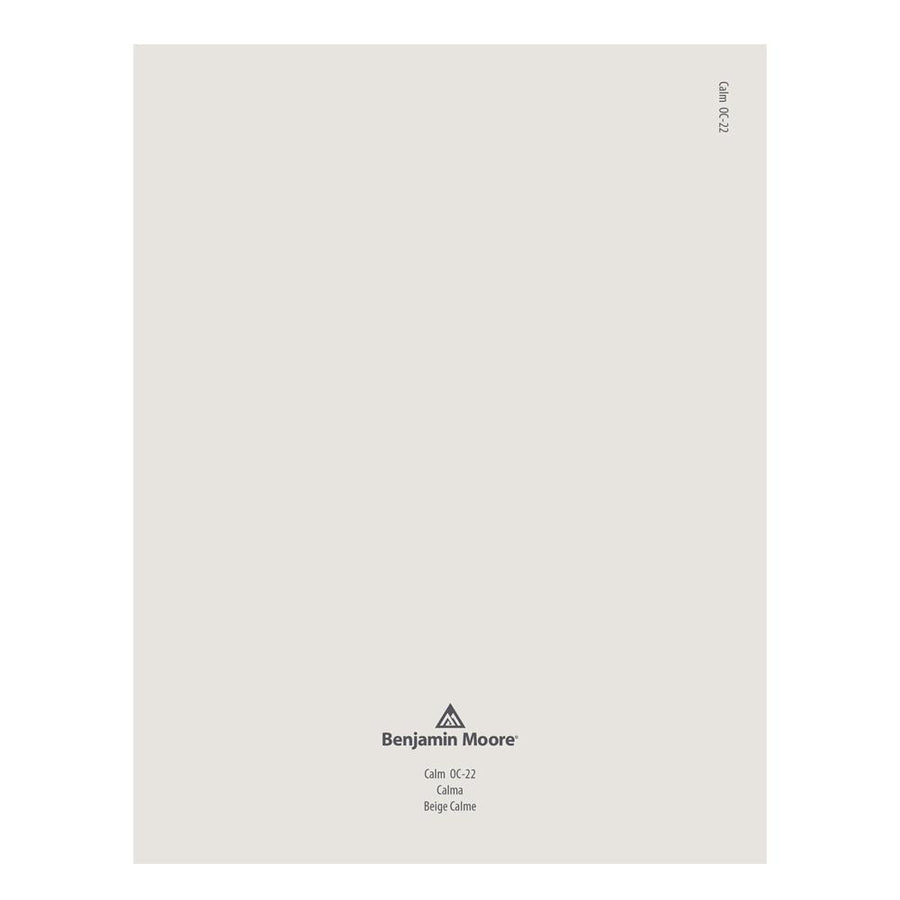 OC-22 Calm Peel & Stick Color Swatch by Benjamin Moore, available at Hirshfield's in Minnesota.