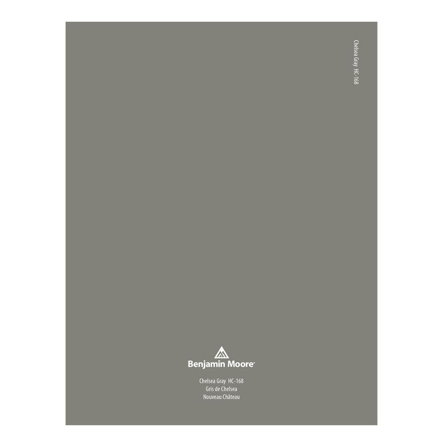 HC-168 Chelsea Gray Peeel & Stick Color Swatch by Benjamin Moore, available at Hirshfield's in Minnesota.