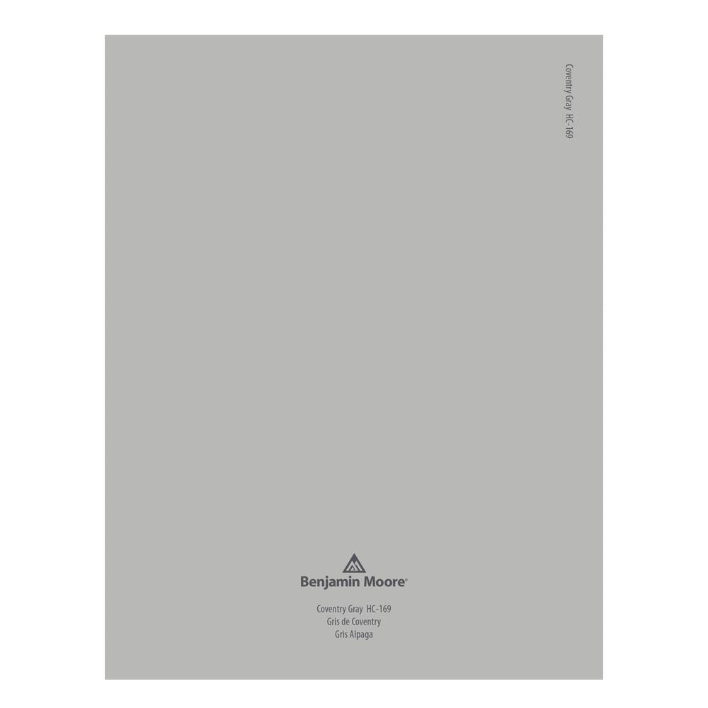 HC-169 Coventry Gray Peel & Stick Color Swatch by Benjamin Moore, available at Hirshfield's in Minnesota.
