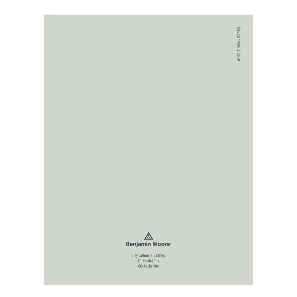 2138-60 Gray Cashmere Peel & Stick Color Swatch by Benjamin Moore, available at Hirshfield's in Minnesota.
