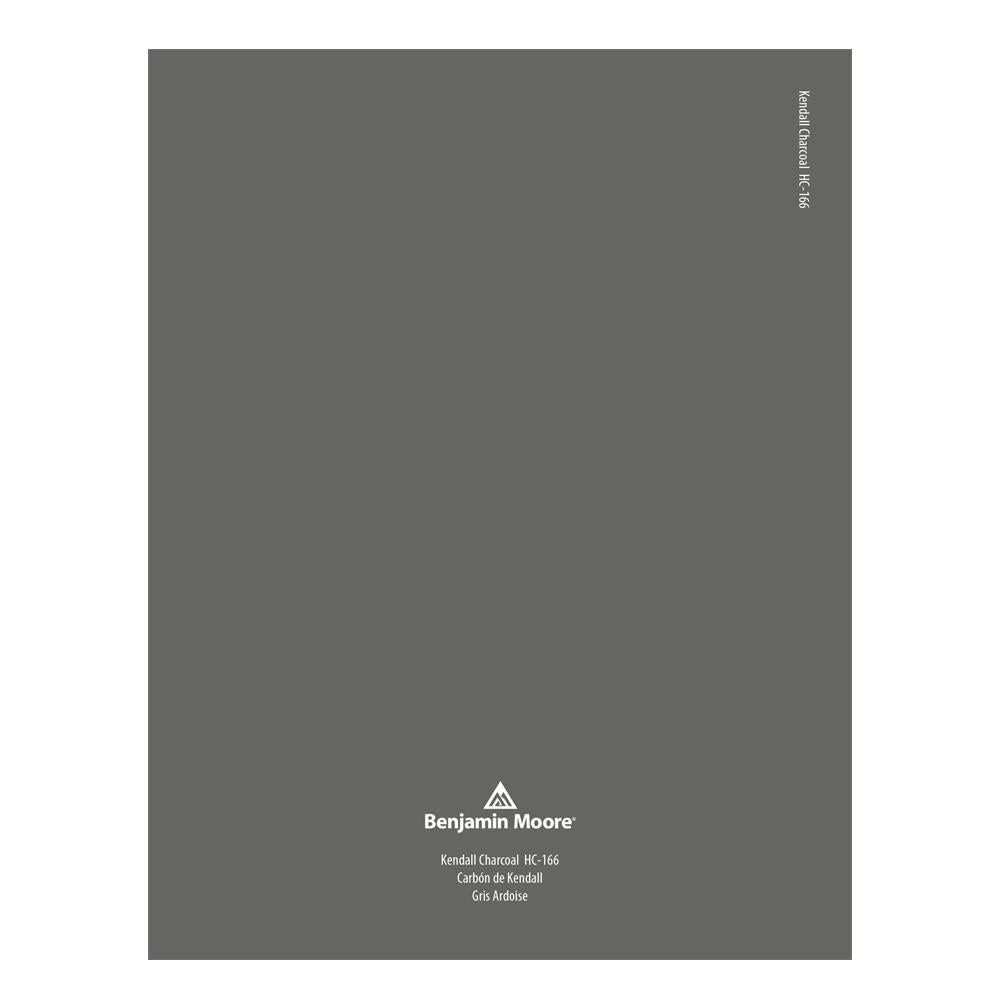 HC-166 Kendall Charcoal Peel & Stick Color Swatch by Benjamin Moore, available at Hirshfield's in Minnesota.