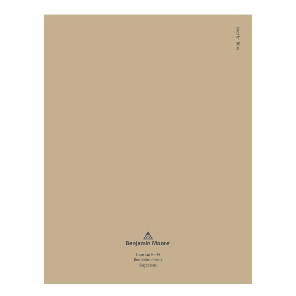 HC-44 Lenox Tan Peel & Stick Color Swatch by Benjamin Moore, available at Hirshfield's in Minnesota.