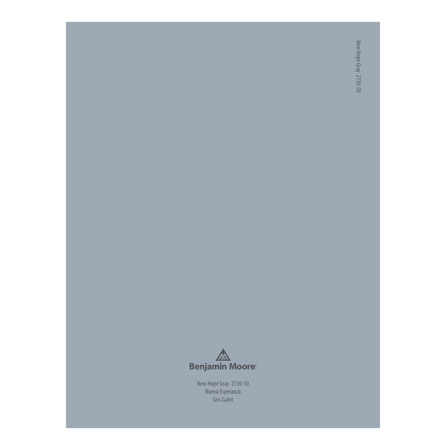 2130-50 New Hope Gray Peel & Stick Color Swatch by Benjamin Moore, available at Hirshfield's in Minnesota.