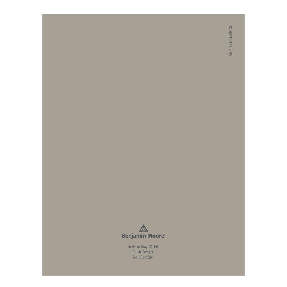 HC-105 Rockport Gray Peel & Stick Color Swatch by Benjamin Moore, available at Hirshfield's in Minnesota.