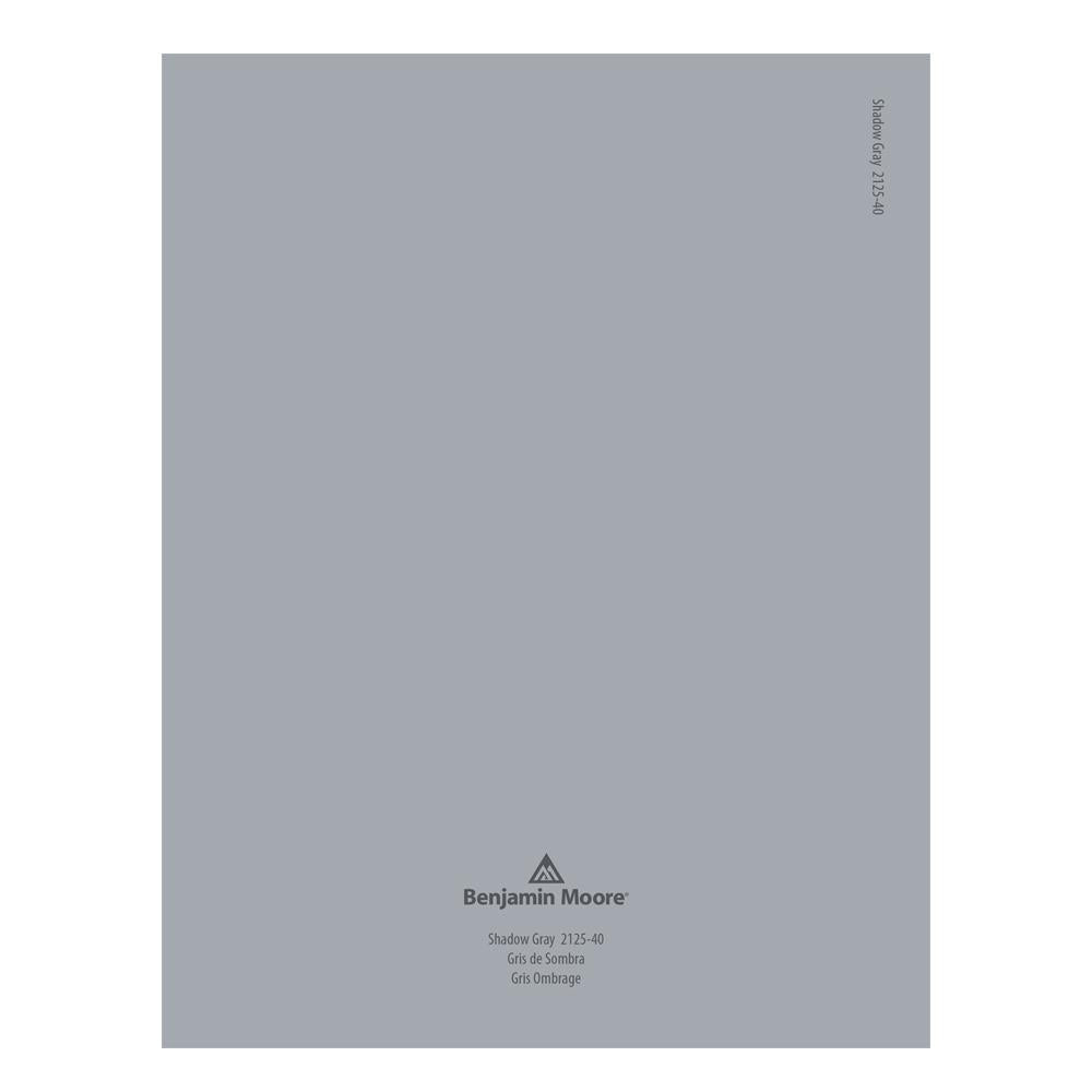 2125-40 Shadow Gray Peel & Stick Color Swatch by Benjamin Moore, available at Hirshfield's in Minnesota.