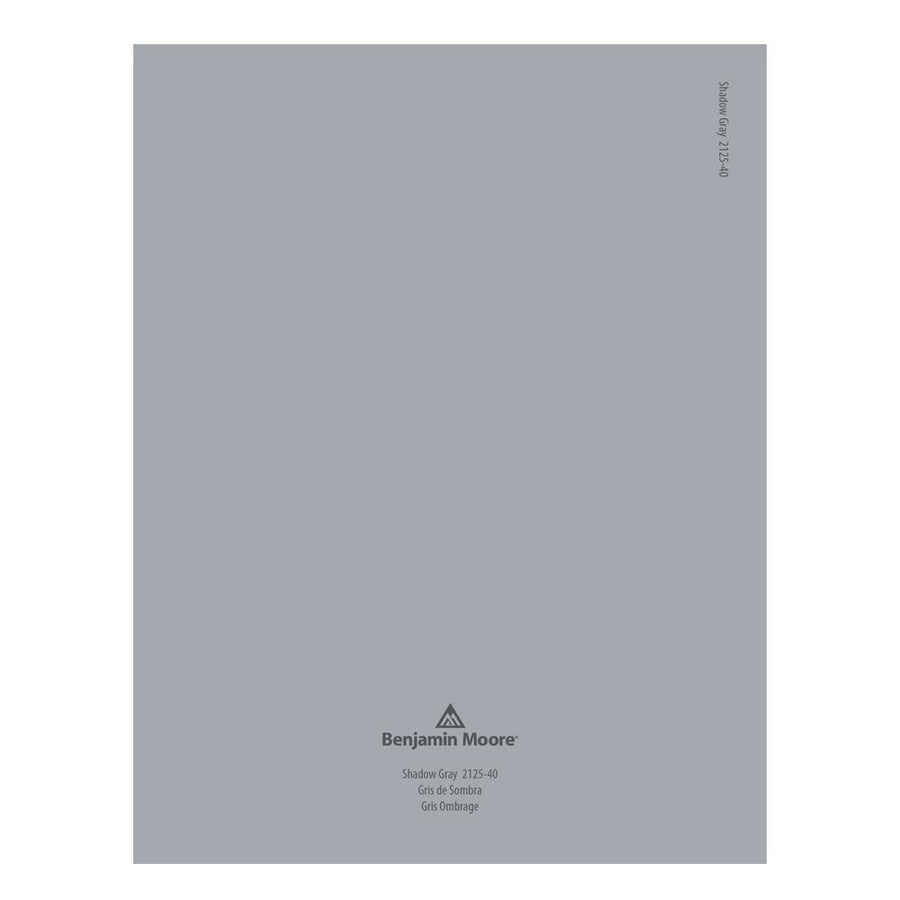 2125-40 Shadow Gray Peel & Stick Color Swatch by Benjamin Moore, available at Hirshfield's in Minnesota.