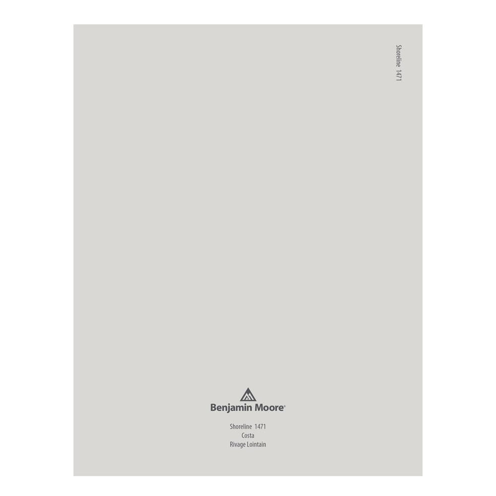 1471 Shoreline Peel & Stick Color Swatch by Benjamin Moore, available at Hirshfield's in Minnesota.