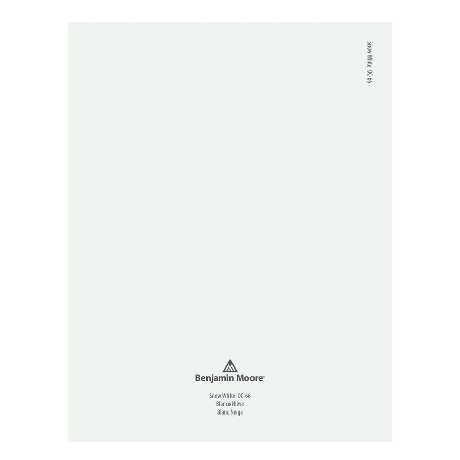 OC-66 Snow White Peel & Stick Color Swatch by Benjamin Moore, available at Hirshfield's in Minnesota.