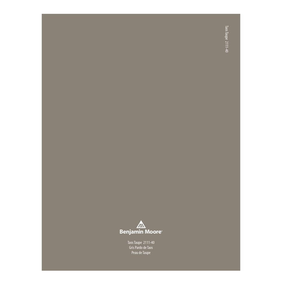 2111-40 Taos Taupe Peel & Stick Color Swatch by Benjamin Moore, available at Hirshfield's in Minnesota.