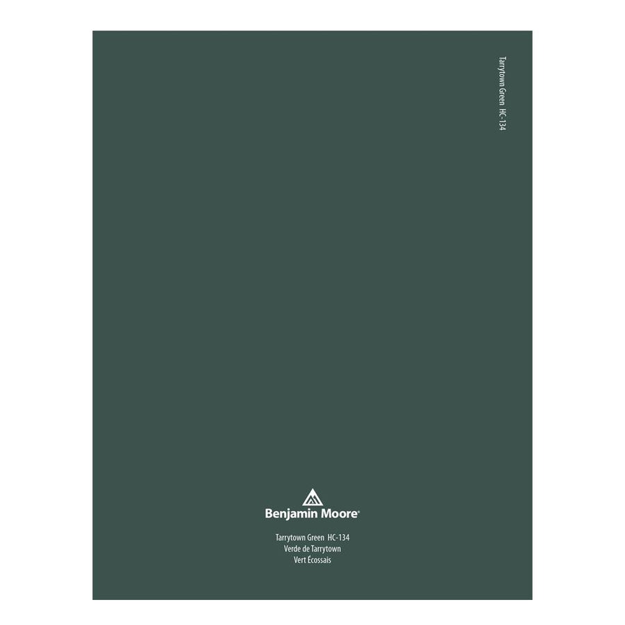 HC-134 Tarrytown Green Peel & Stick Color Swatch by Benjamin Moore, available at Hirshfield's in Minnesota.