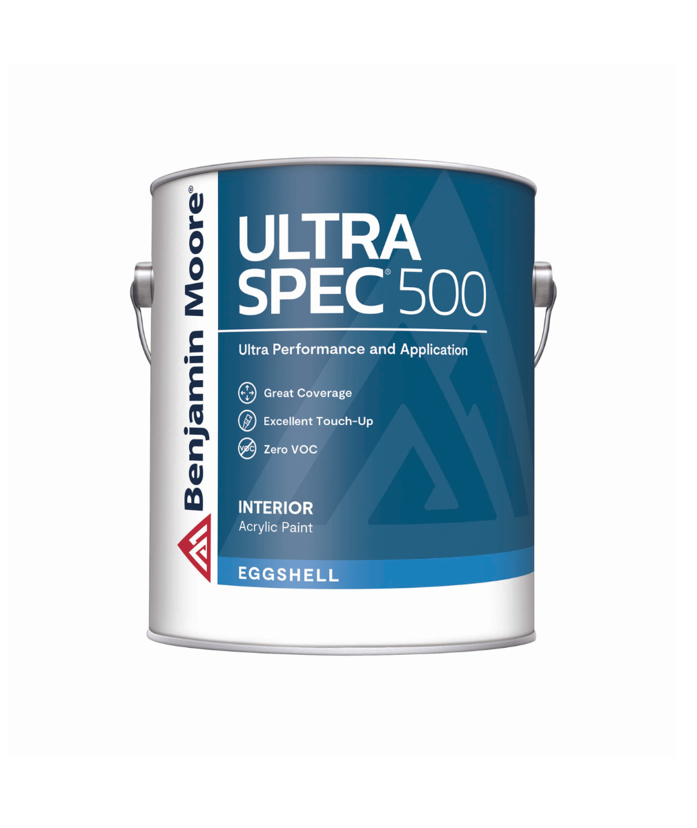 Benjamin Moore Ultra Spec 500 eggshell available at Hirshfield.