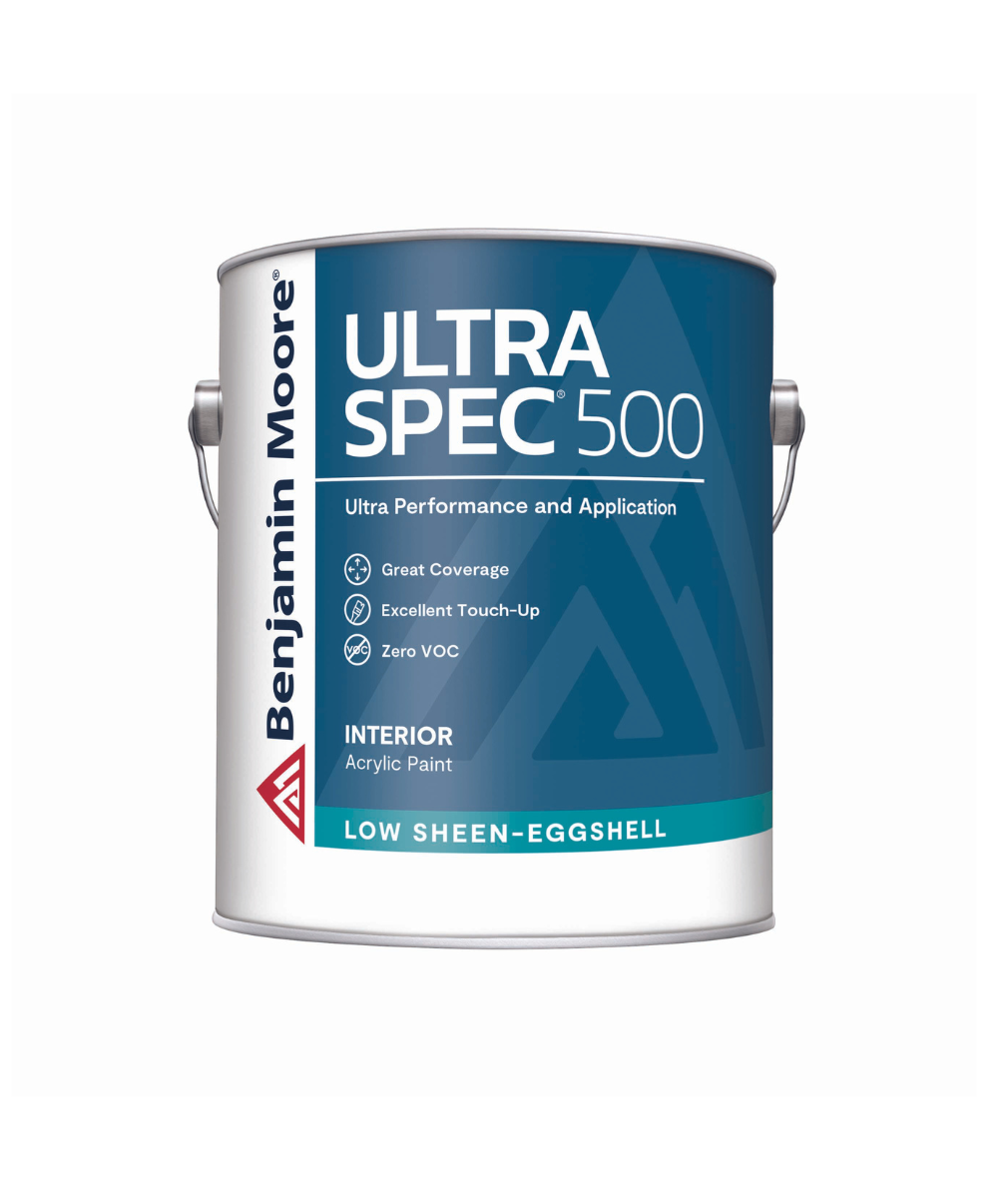 Benjamin Moore Ultra Spec 500 low sheen-eggshell available at Hirshfield.