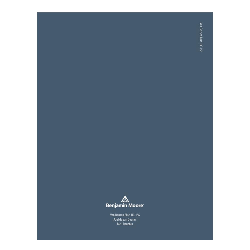 HC-156 Van Deusen Blue Peel & Stick Color Swatch by Benjamin Moore, available at Hirshfield's in Minnesota.