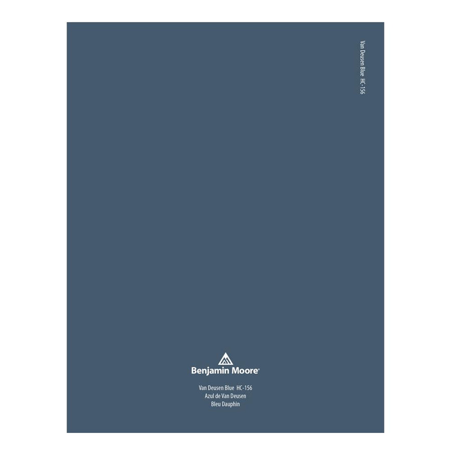 HC-156 Van Deusen Blue Peel & Stick Color Swatch by Benjamin Moore, available at Hirshfield's in Minnesota.