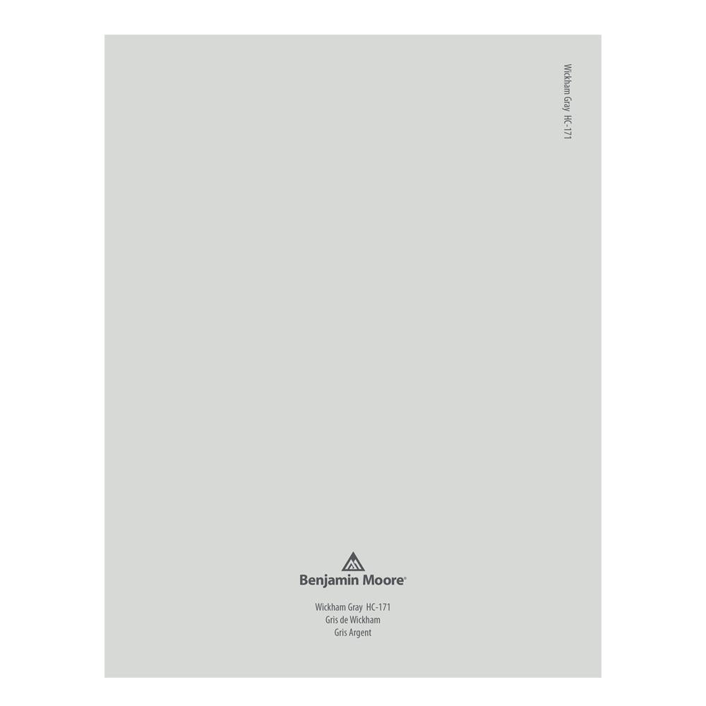 HC-171 Wickham Gray Peel & Stick Color Swatch by Benjamin Moore, available at Hirshfield's in Minnesota.