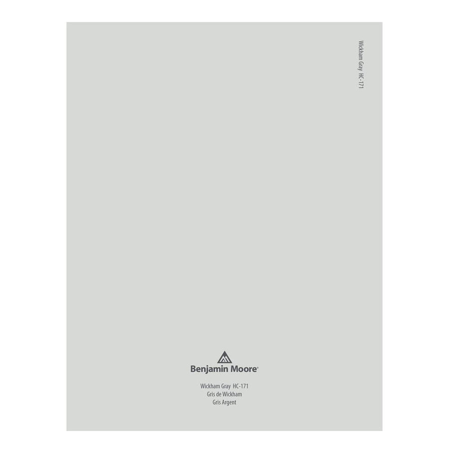 HC-171 Wickham Gray Peel & Stick Color Swatch by Benjamin Moore, available at Hirshfield's in Minnesota.