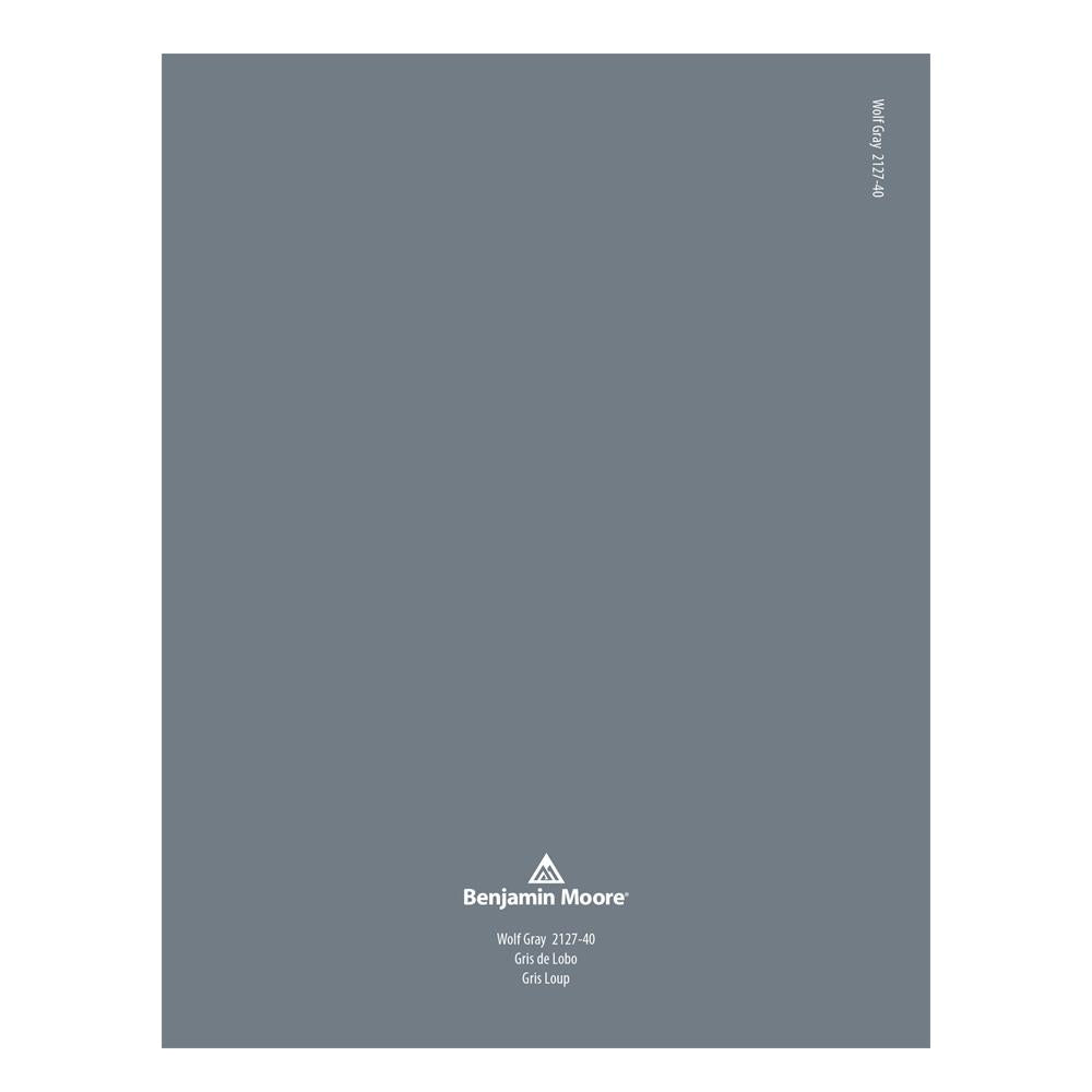 2127-40 Wolf Gray Peel & Stick Color Swatch by Benjamin Moore, available at Hirshfield's in Minnesota.